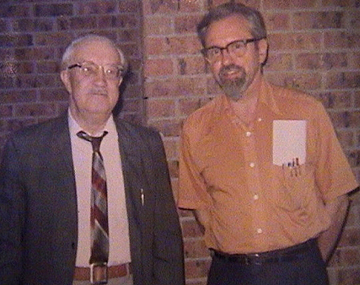Antonín Horák a Dr. J. Allen Hynek